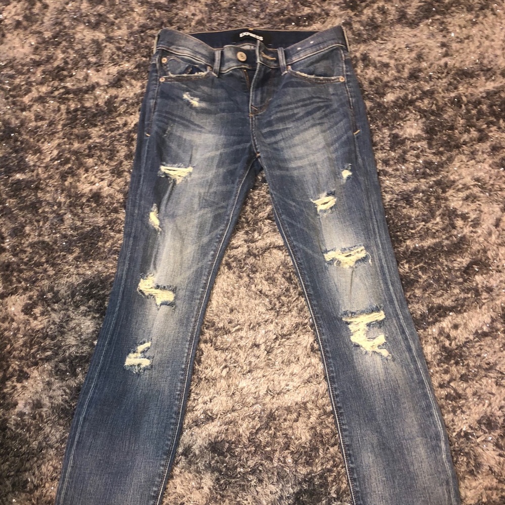 Express cropped jeans